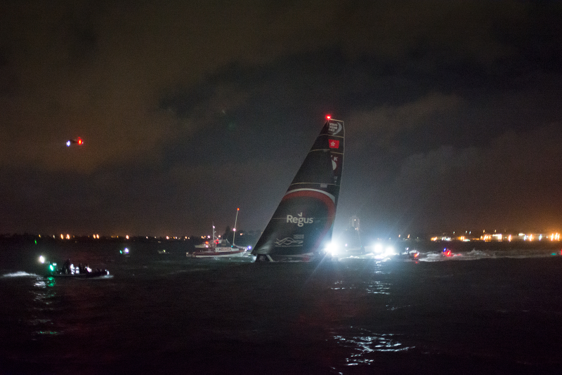 Illustration for article titled Volvo Ocean Race fans? Auckland arrival pics inside